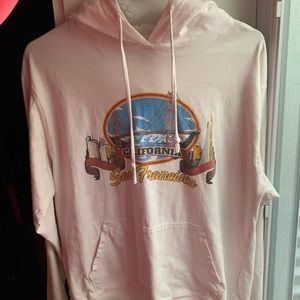 Brandy white San Francisco hoodie